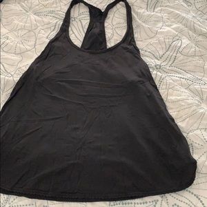 Lulu tank stripe with scallop details